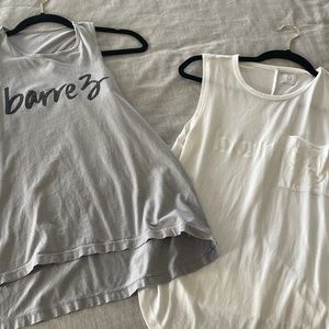 2 Barre 3 Workout Tops